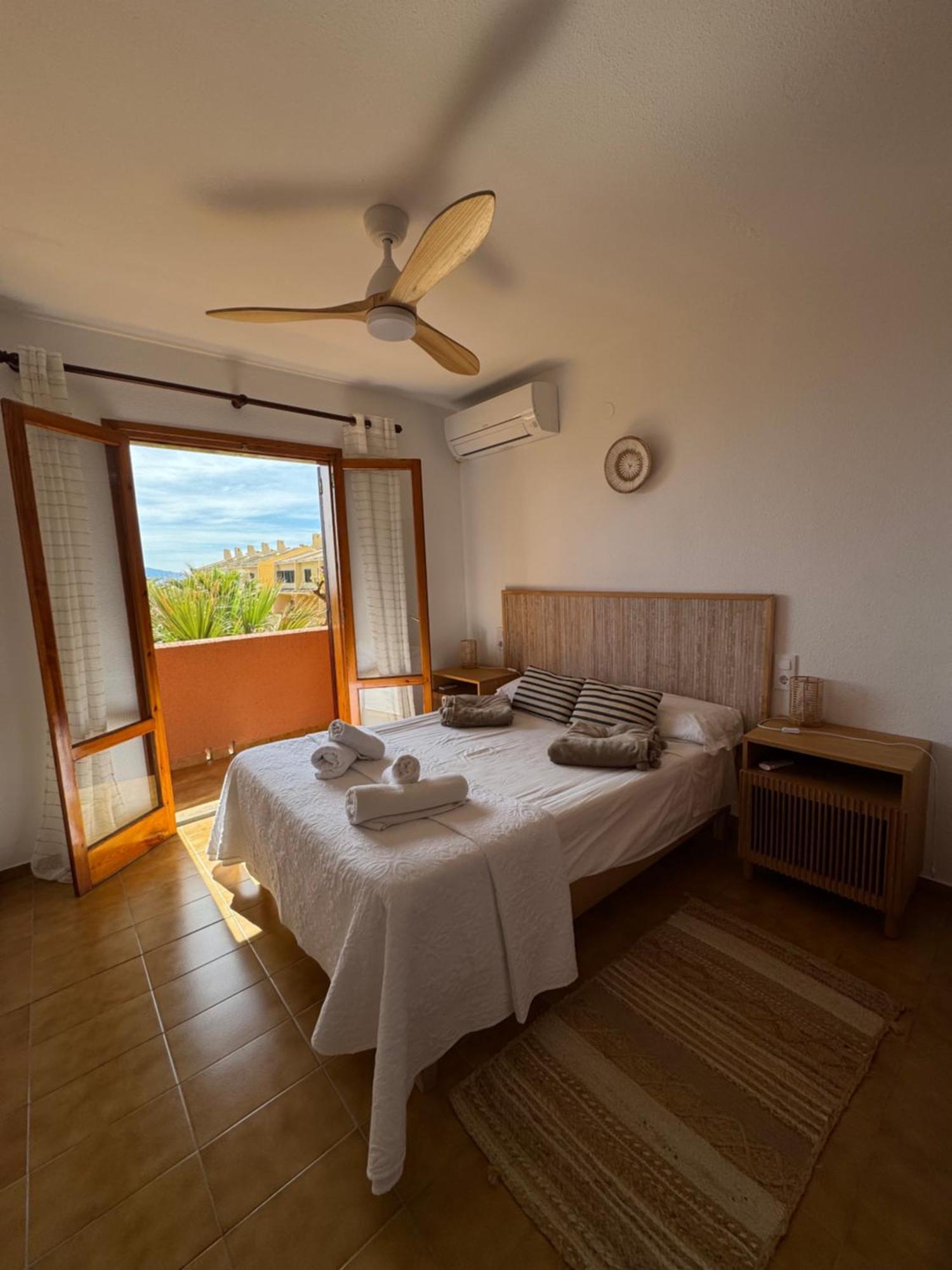 Appartamento Casa Frente Al Mar Con Vistas Oliva Esterno foto